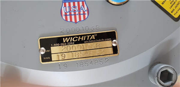 Wichita氣動離合器20001038